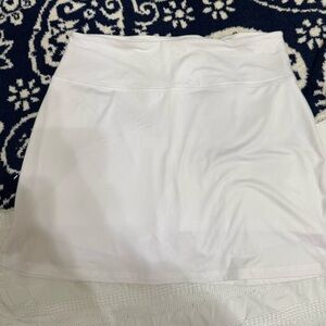 Women's White Skort